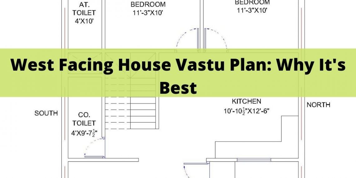 West Facing House Vastu Plan